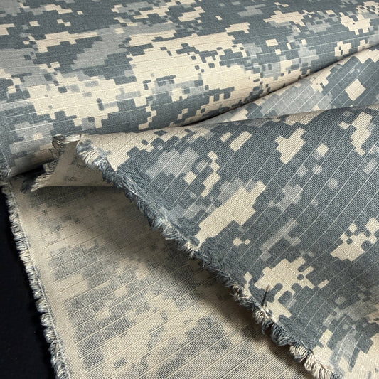 Ripstock Camo Print - Deadstock - Simplifi Fabric