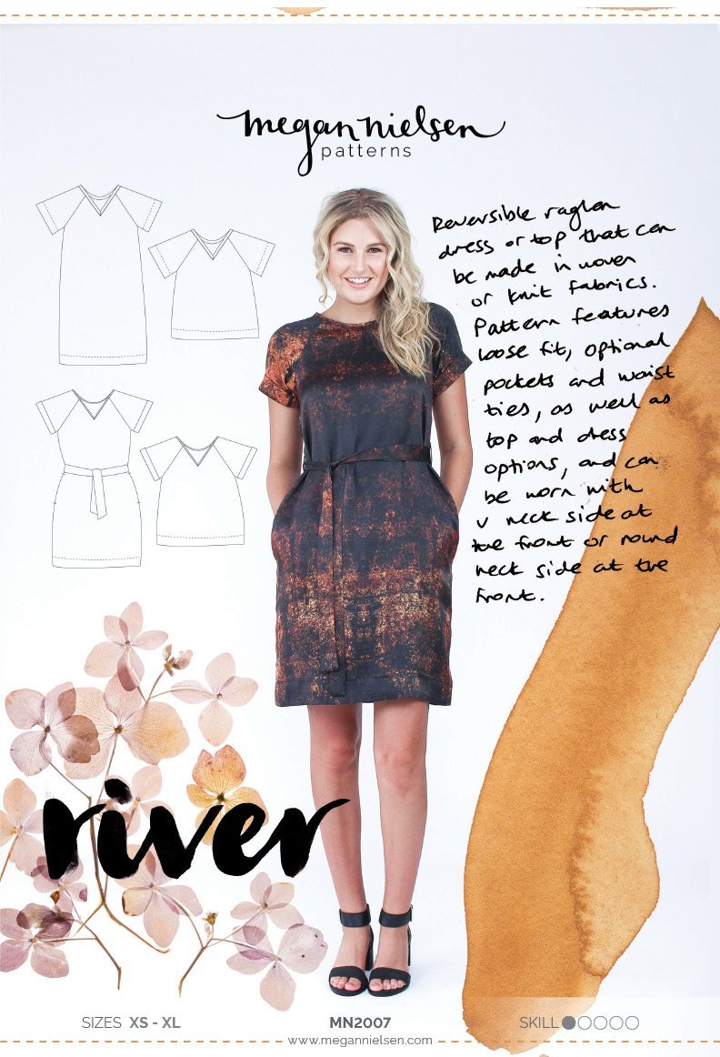 River Dress & Top - Megan Nielsen Patterns - Sewing Pattern - Simplifi Fabric