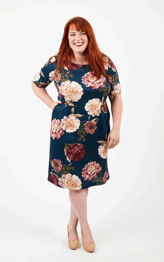 Rivermont Dress & Top Paper Pattern - Cashmerette - Simplifi Fabric