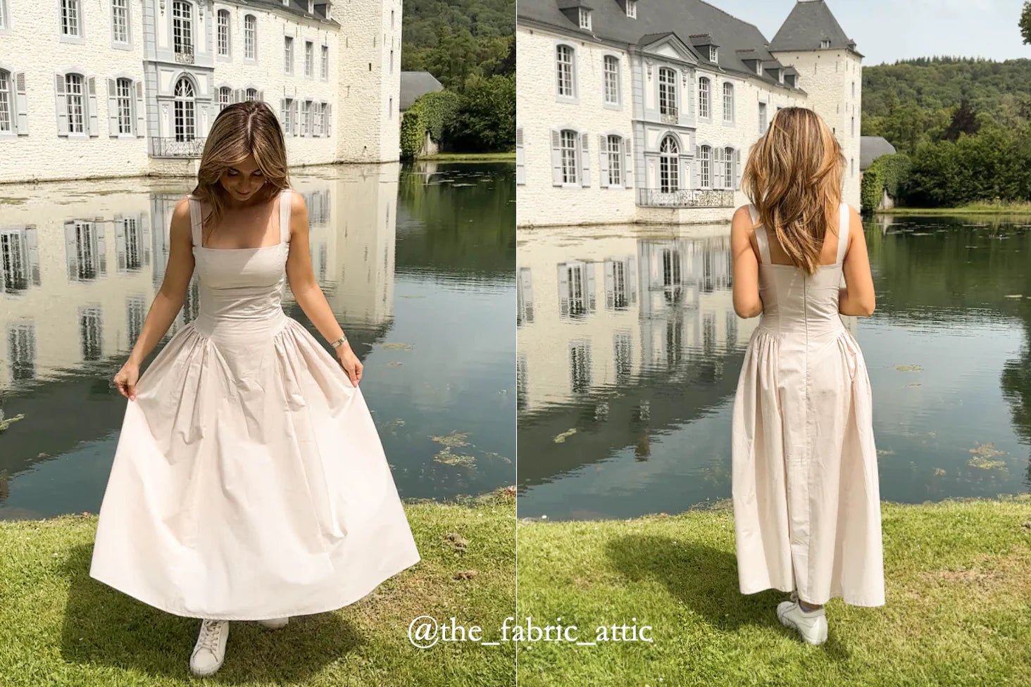 Riviera Dress & Corset - PDF Sewing Pattern - Maiden Mary Designs - Simplifi Fabric