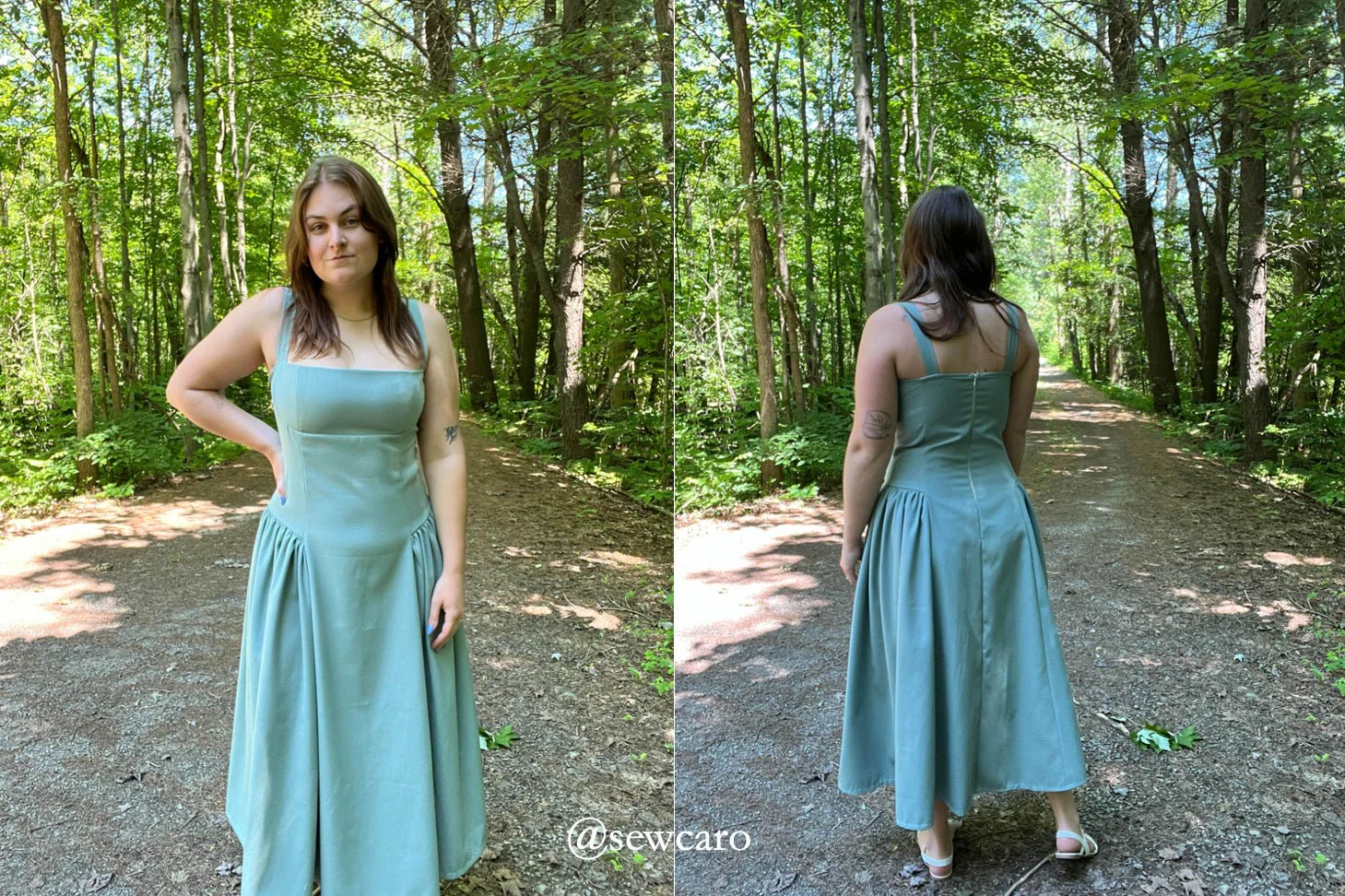 Riviera Dress & Corset - PDF Sewing Pattern - Maiden Mary Designs - Simplifi Fabric