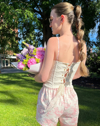 Riviera Dress & Corset - PDF Sewing Pattern - Maiden Mary Designs - Simplifi Fabric