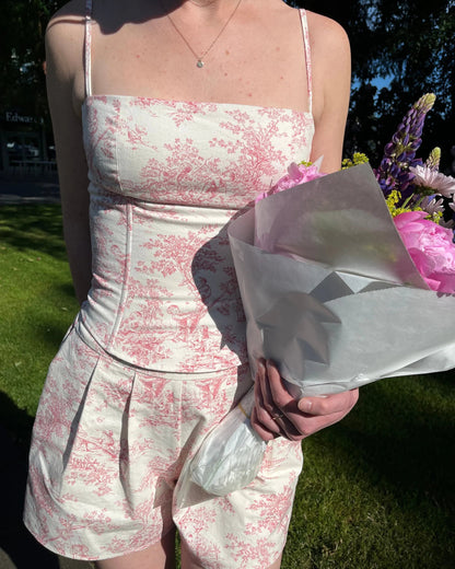 Riviera Dress & Corset - PDF Sewing Pattern - Maiden Mary Designs - Simplifi Fabric