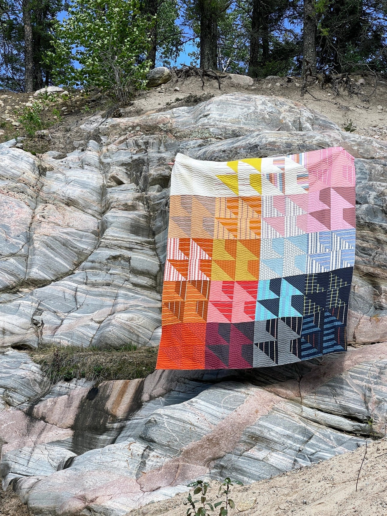 Rockwood Paper Pattern - The Blanket Statement Quilt Co. - Simplifi Fabric