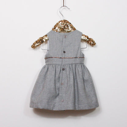 Roma Dress Sewing Pattern - Baby Girl 6M/24M - Ikatee - Simplifi Fabric