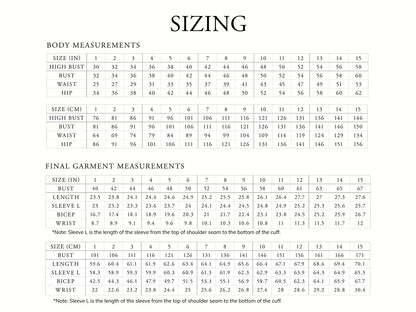 ROSAMUND Blouse PDF Sewing Pattern - Madswick - Simplifi Fabric