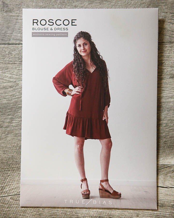 Roscoe Blouse & Dress Sewing Pattern - True Bias - Simplifi Fabric