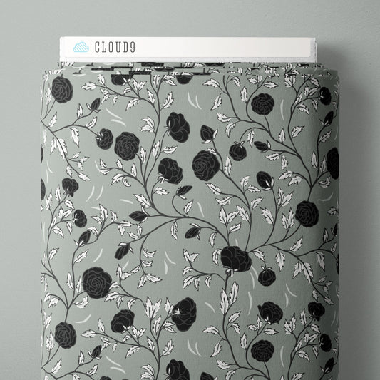 Rose Bramble - Dusk - Twilight Reverie - Lisee Ree Designs - Cloud 9 Fabrics - Poplin - Simplifi Fabric