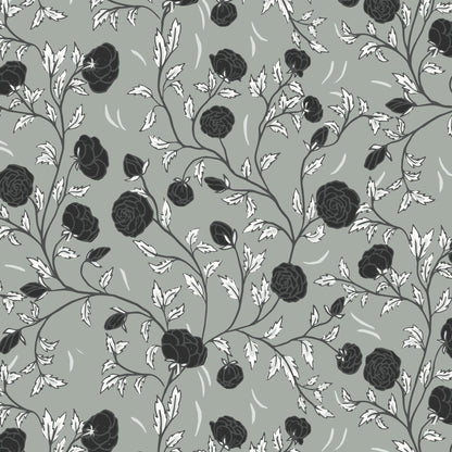Rose Bramble - Dusk - Twilight Reverie - Lisee Ree Designs - Cloud 9 Fabrics - Poplin - Simplifi Fabric