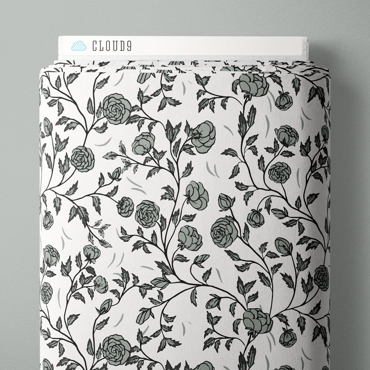 Rose Bramble - Ivory - Twilight Reverie - Lisee Ree Designs - Cloud 9 Fabrics - Poplin - Simplifi Fabric