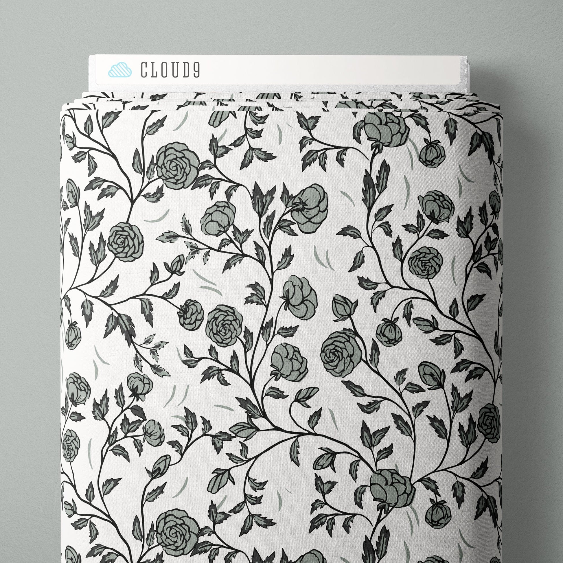 Rose Bramble - Ivory - Twilight Reverie - Lisee Ree Designs - Cloud 9 Fabrics - Poplin - Simplifi Fabric
