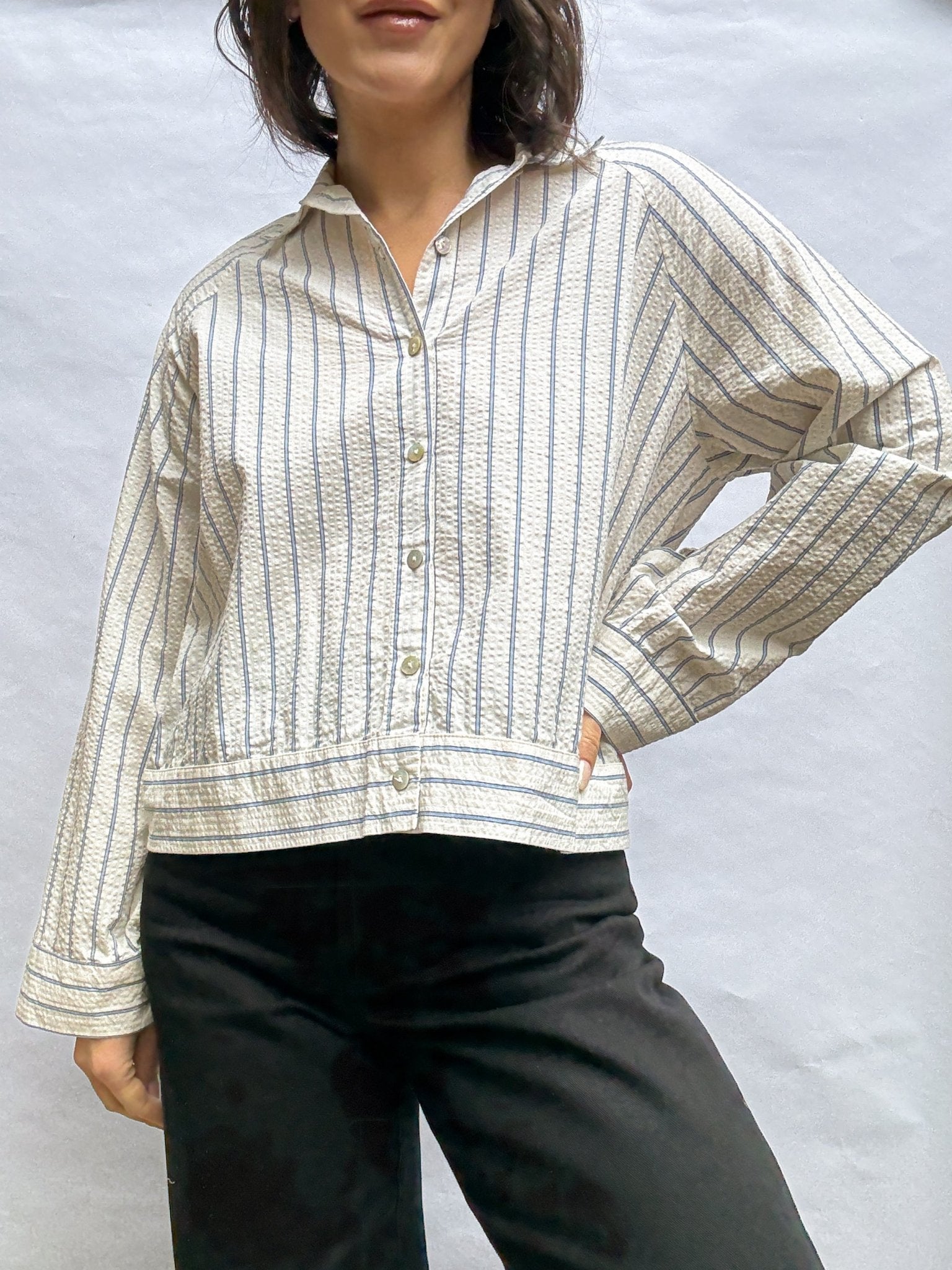 Rose Raglan Button Up PDF Pattern - Paradise Patterns - Simplifi Fabric