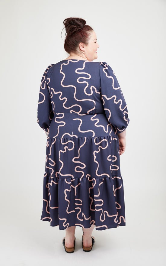 Roseclair Dress Paper Pattern - Cashmerette - Simplifi Fabric