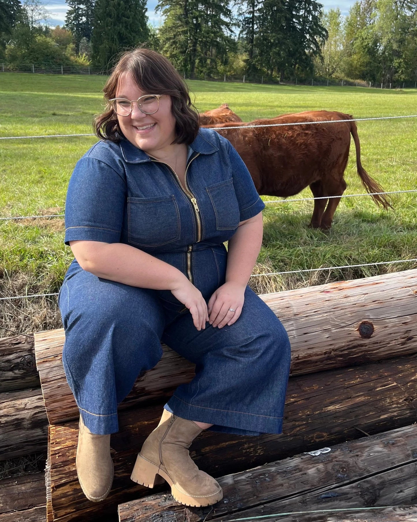 Rosie Utility Suit - PDF Sewing Pattern - Maiden Mary Designs - Simplifi Fabric