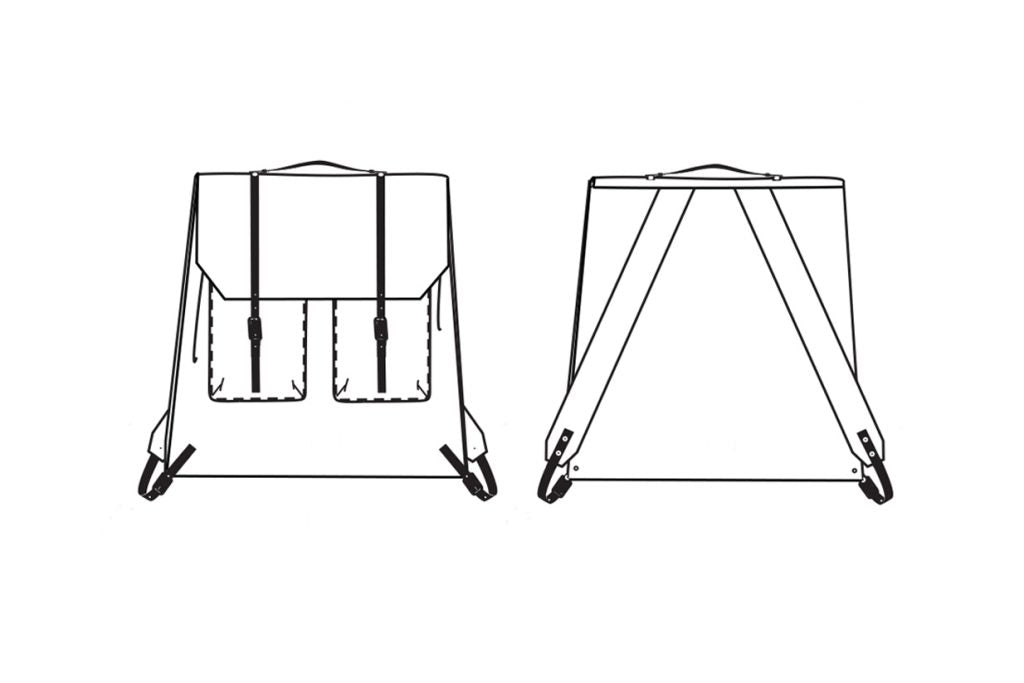 RTR Rucksack Pattern - Merchant & Mills - Simplifi Fabric