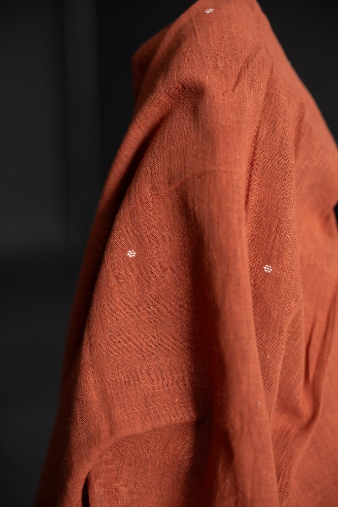 Russet Extra Weft Handwoven Indian Organic Cotton - Merchant & Mills - Simplifi Fabric