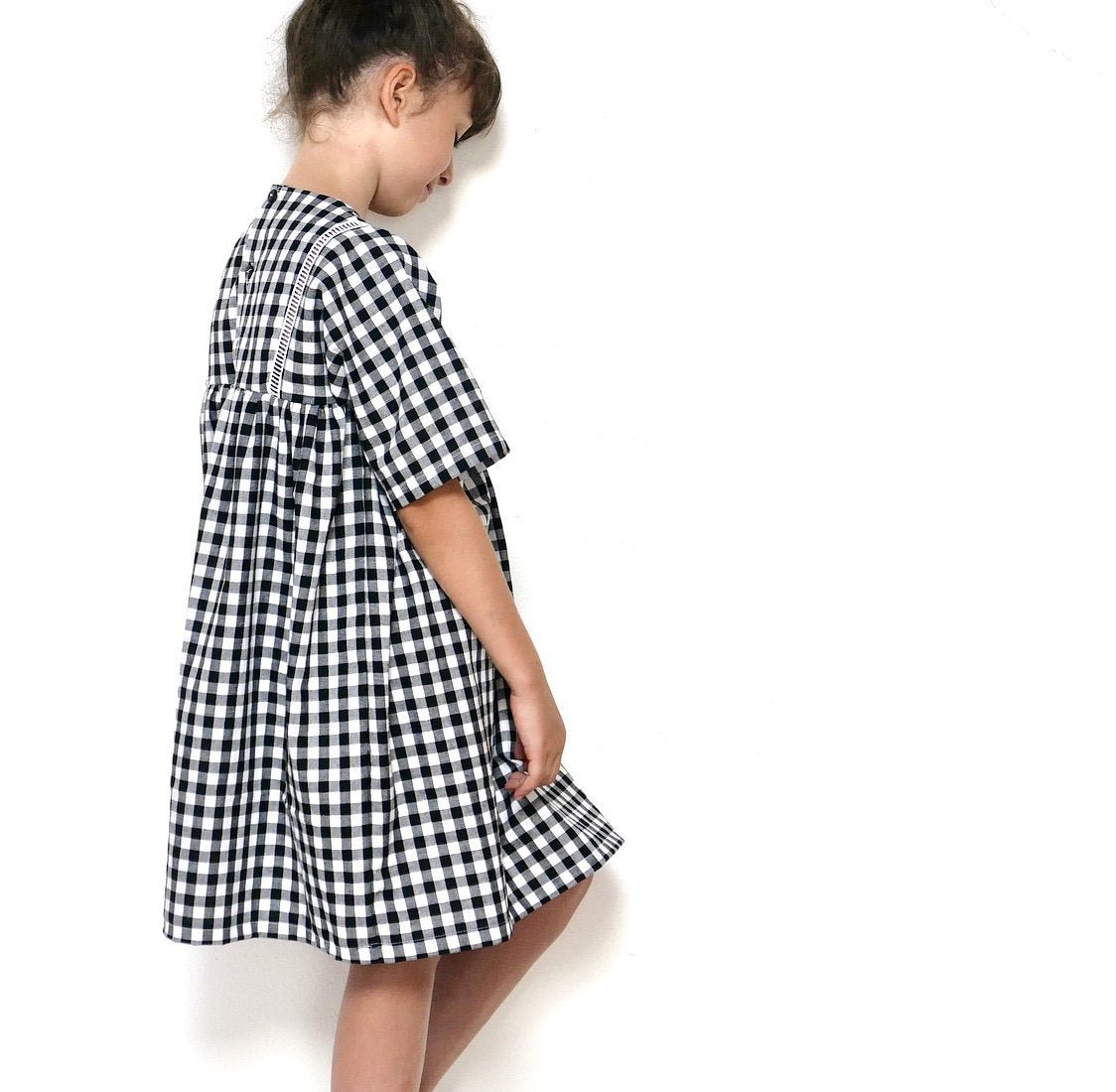 Sakura Kids Blouse/Dress Sewing Pattern - Girls 3/12 - Ikatee - Simplifi Fabric