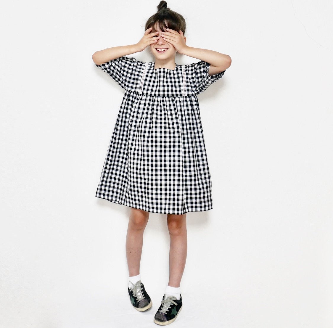 Sakura Kids Blouse/Dress Sewing Pattern - Girls 3/12 - Ikatee - Simplifi Fabric