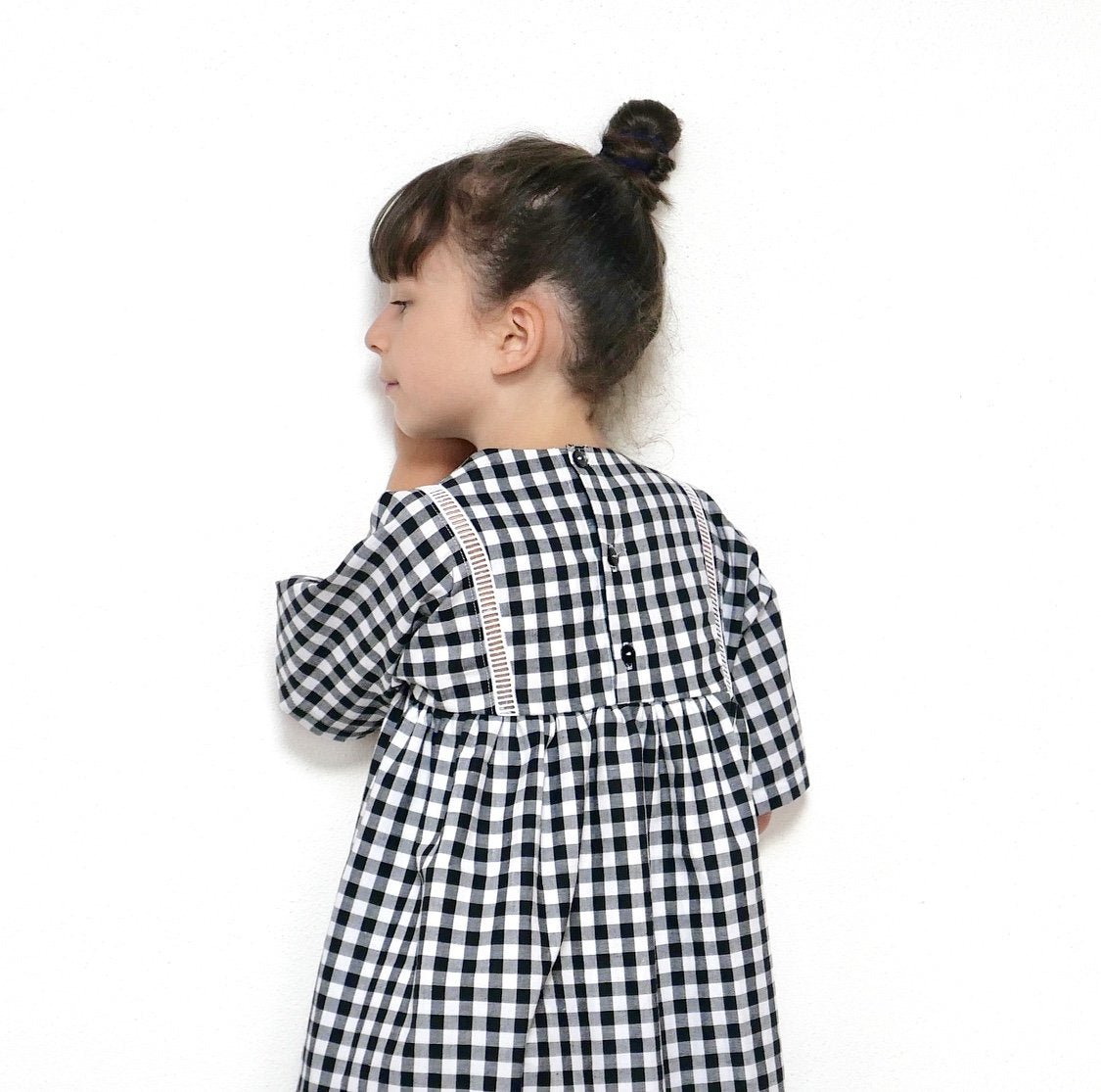 Sakura Kids Blouse/Dress Sewing Pattern - Girls 3/12 - Ikatee - Simplifi Fabric