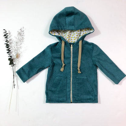 Sam Parka & Jacket Sewing Pattern - Kids Unisex 3/12Y - Ikatee - Simplifi Fabric