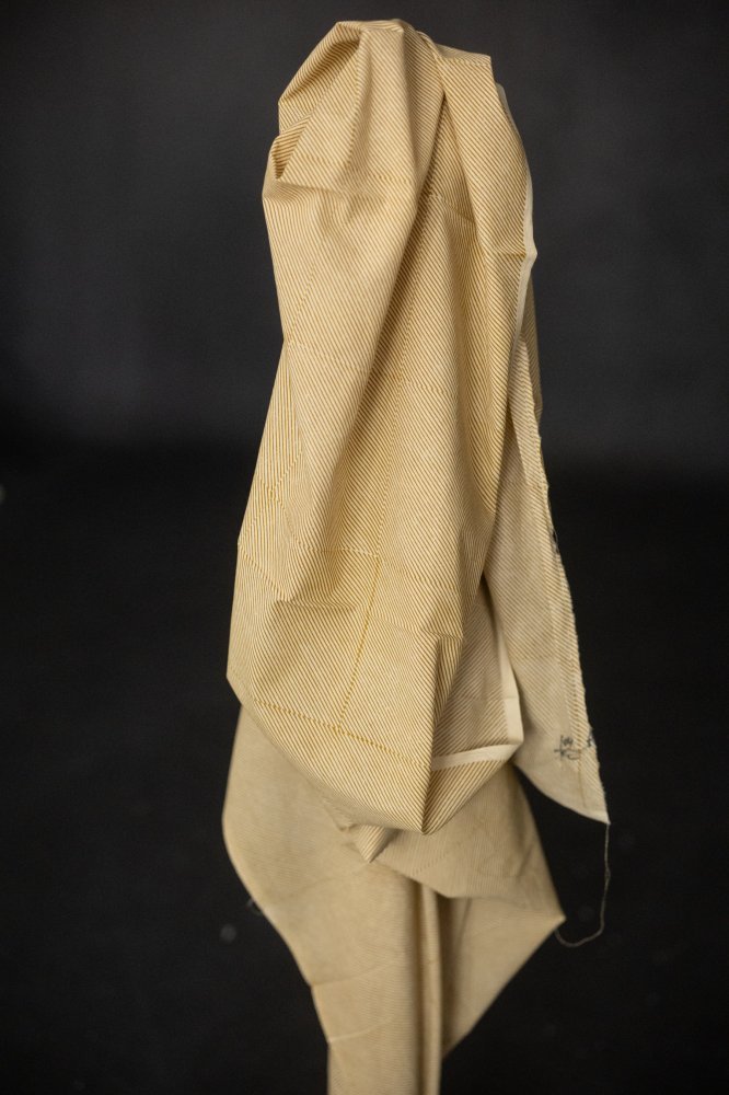 Sandcastle Stripe Indian Block Print Cotton - Merchant & Mills - Simplifi Fabric