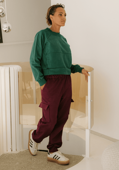 Sasha Jogger Trousers Paper Sewing Pattern - Maison Fauve - Simplifi Fabric