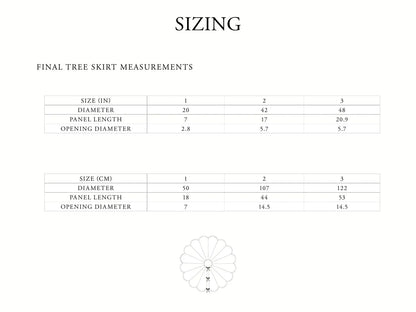 Scalloped Tree Skirt PDF Sewing Pattern - Madswick - Simplifi Fabric