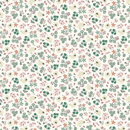 Scattered Flock - Mint - Little Bo - Kimberly Morgan - Cloud 9 Fabrics - Poplin - Simplifi Fabric