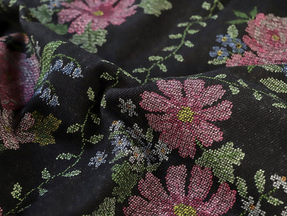 Secret Garden Denim - Black - Oeko - Tex 100 - Fabric Godmother - Simplifi Fabric