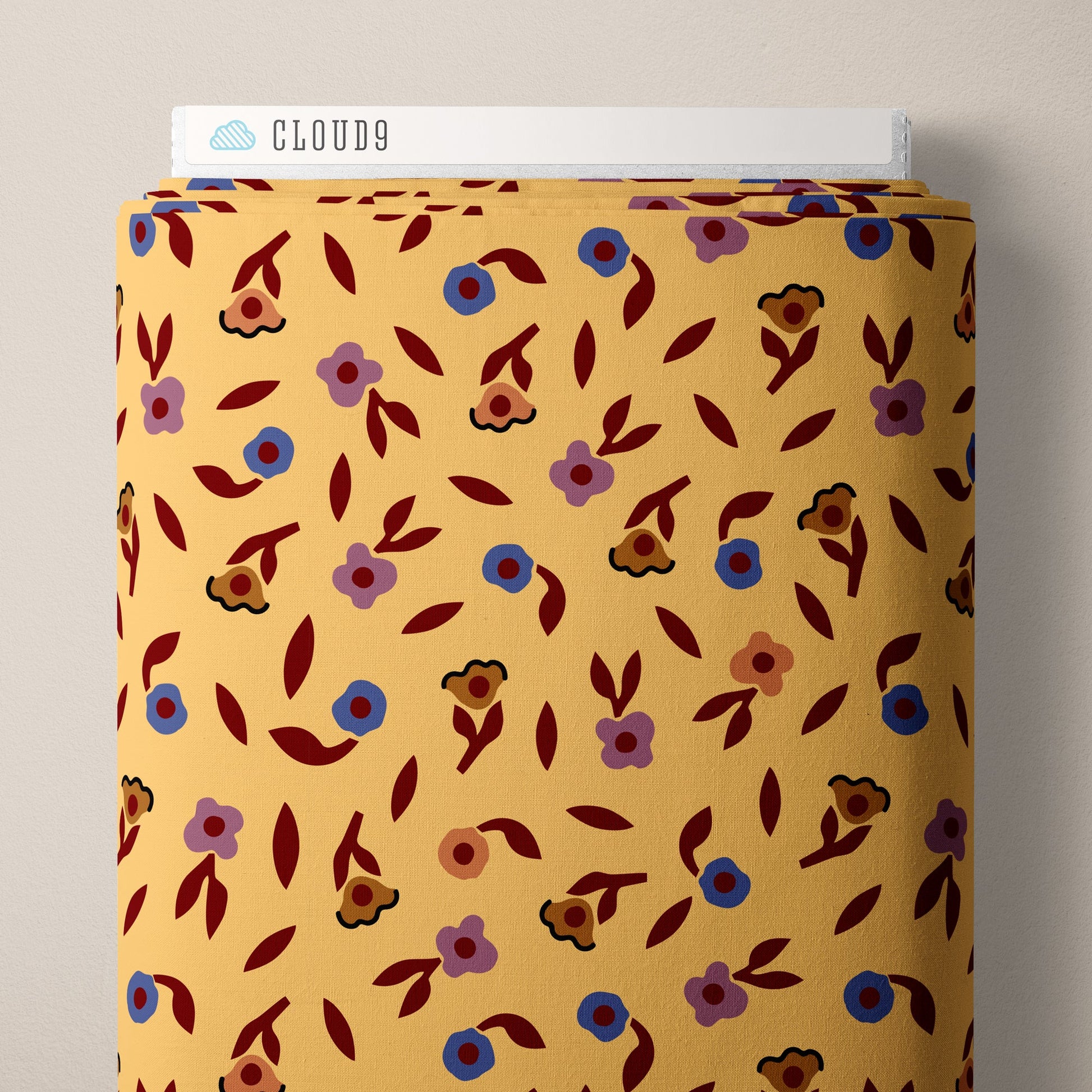 Seed Blossom - Fern Grove - Leah Duncan - Cloud 9 Fabrics - Poplin - Simplifi Fabric