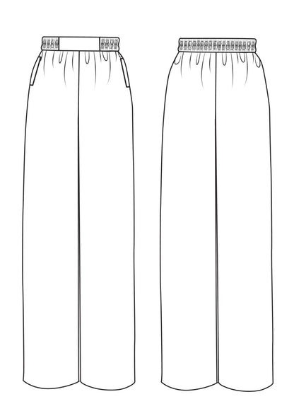Serene Trouser Sewing Pattern - Size Me - Simplifi Fabric