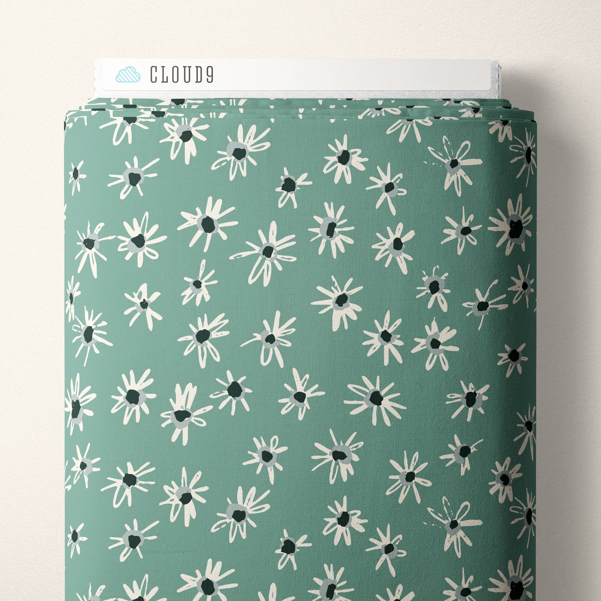 Shata - Turquoise - Kindred Comforts - Tanya Celia - Cloud 9 Fabrics - Poplin - Simplifi Fabric