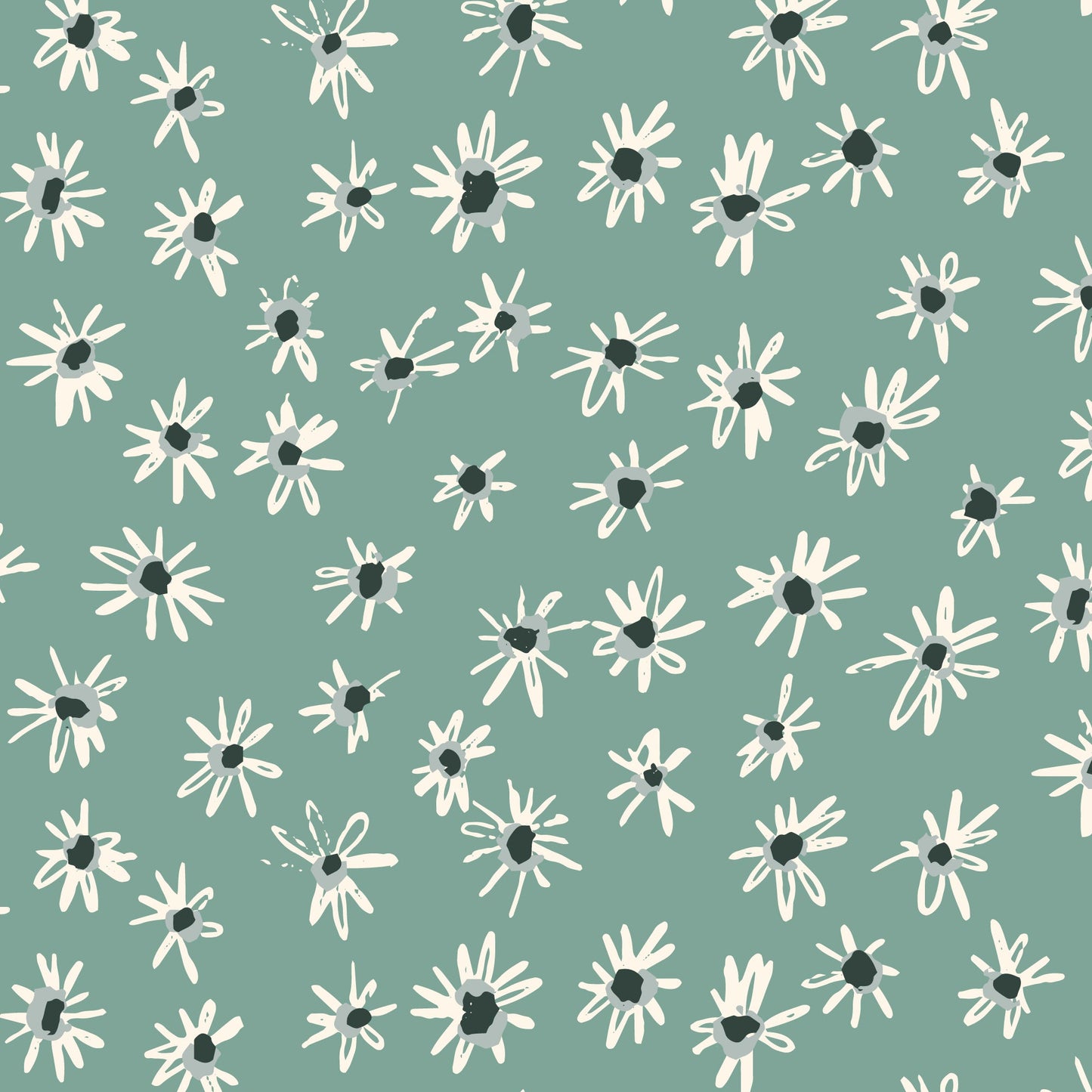 Shata - Turquoise - Kindred Comforts - Tanya Celia - Cloud 9 Fabrics - Poplin - Simplifi Fabric