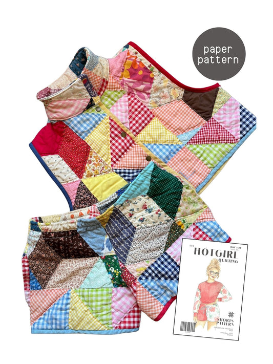 Shorts - Paper Pattern - Hot Girl Quilting - Simplifi Fabric