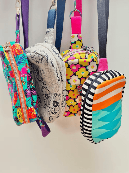 Sidlesham Belt Bag Paper Pattern - Two Stitches Patterns - Simplifi Fabric