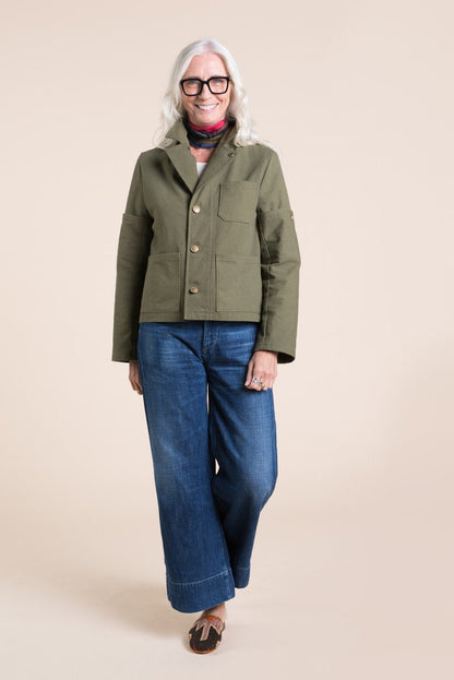 Sienna Maker Jacket Pattern - Closet Core Patterns - Simplifi Fabric