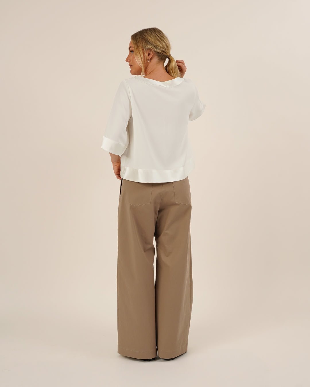 Silke Blouse Womens Paper Pattern - Wardrobe by Me - Simplifi Fabric