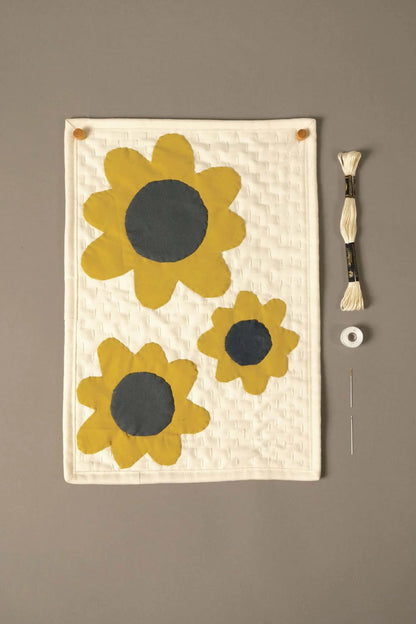 Simple Flowers DIY Sewing Kit - It's All In The Stitch (3 Colours) - Simplifi Fabric