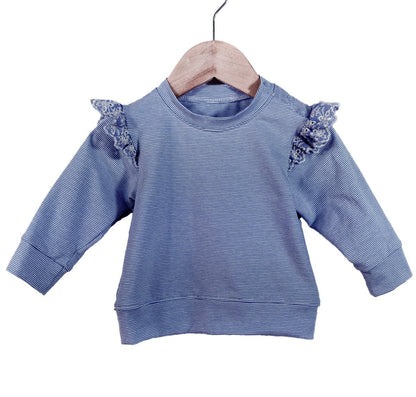 Sintra Sweatshirt Sewing Pattern - Baby 6M/4Y - Ikatee - Simplifi Fabric