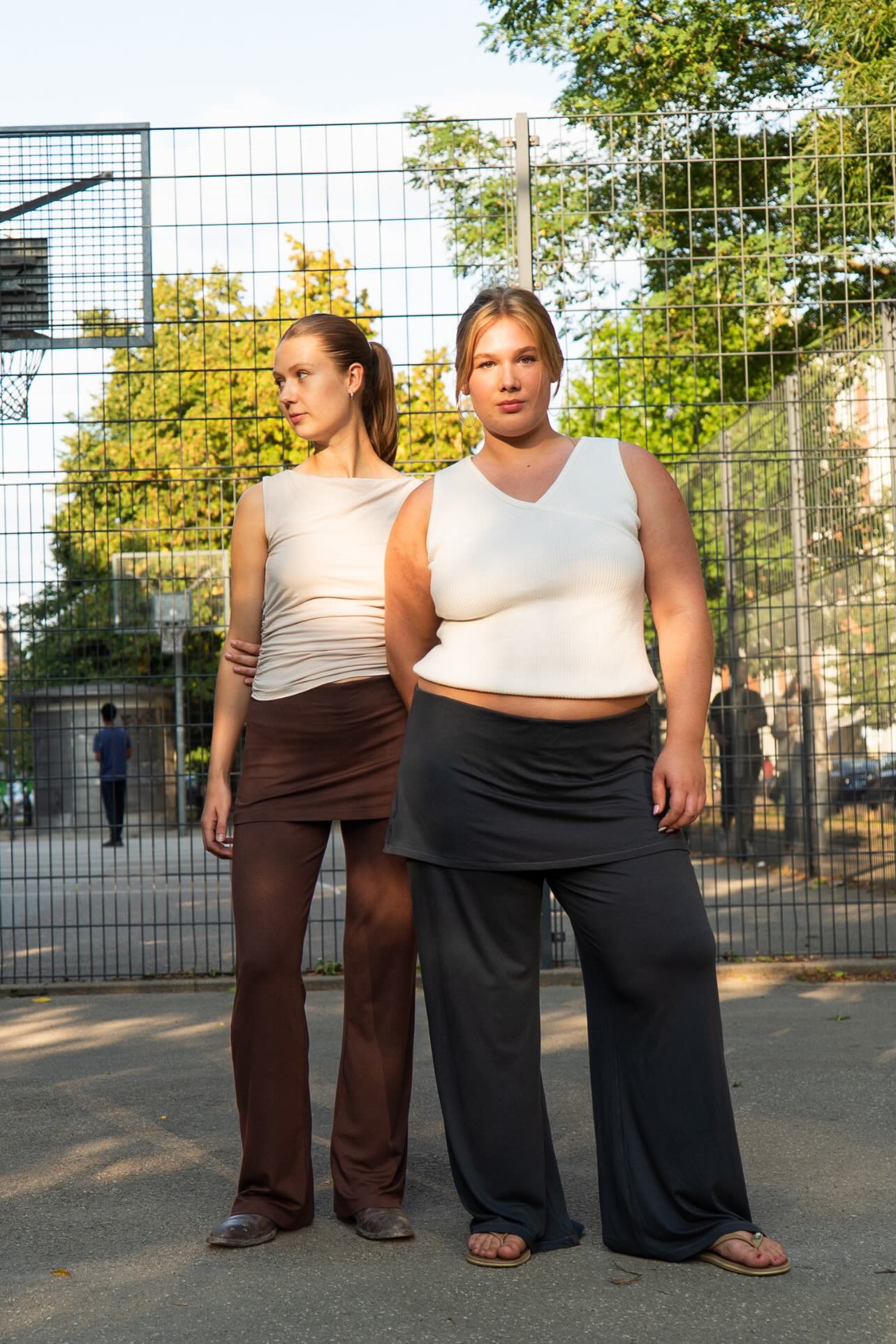 Skirty Pants - Paper Sewing Pattern - Puff And Pencil - Simplifi Fabric