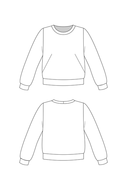 Sloane Sweatshirt - Named Clothing - Sewing Pattern - Simplifi Fabric