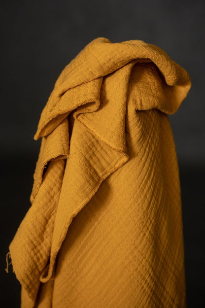 Soft Stitch Jacquard Cotton - Ginger & Honey - Merchant & Mills - Simplifi Fabric