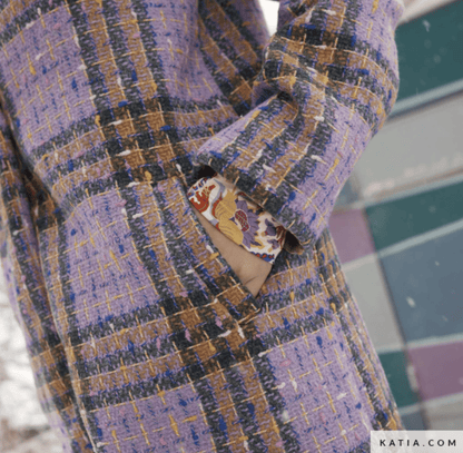 Soho Tweed Coat Fabric - Katia - Simplifi Fabric