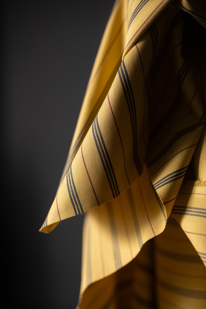 Soleil Overdyed Organic Cotton Ticking - Merchant & Mills - Simplifi Fabric