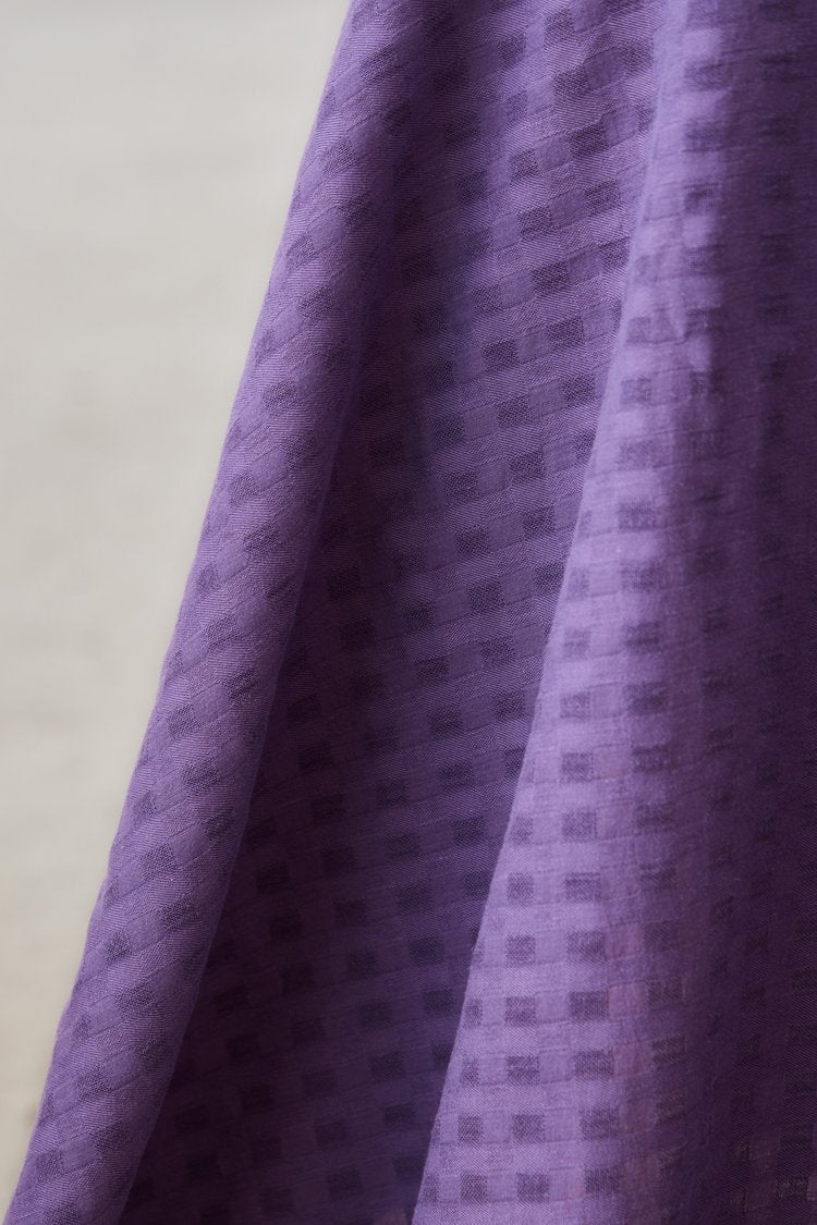 Sota Sheer TENCEL™ Lyocell Organic Cotton - OEKO - TEX® - MeetMILK - Purple Night - Simplifi Fabric