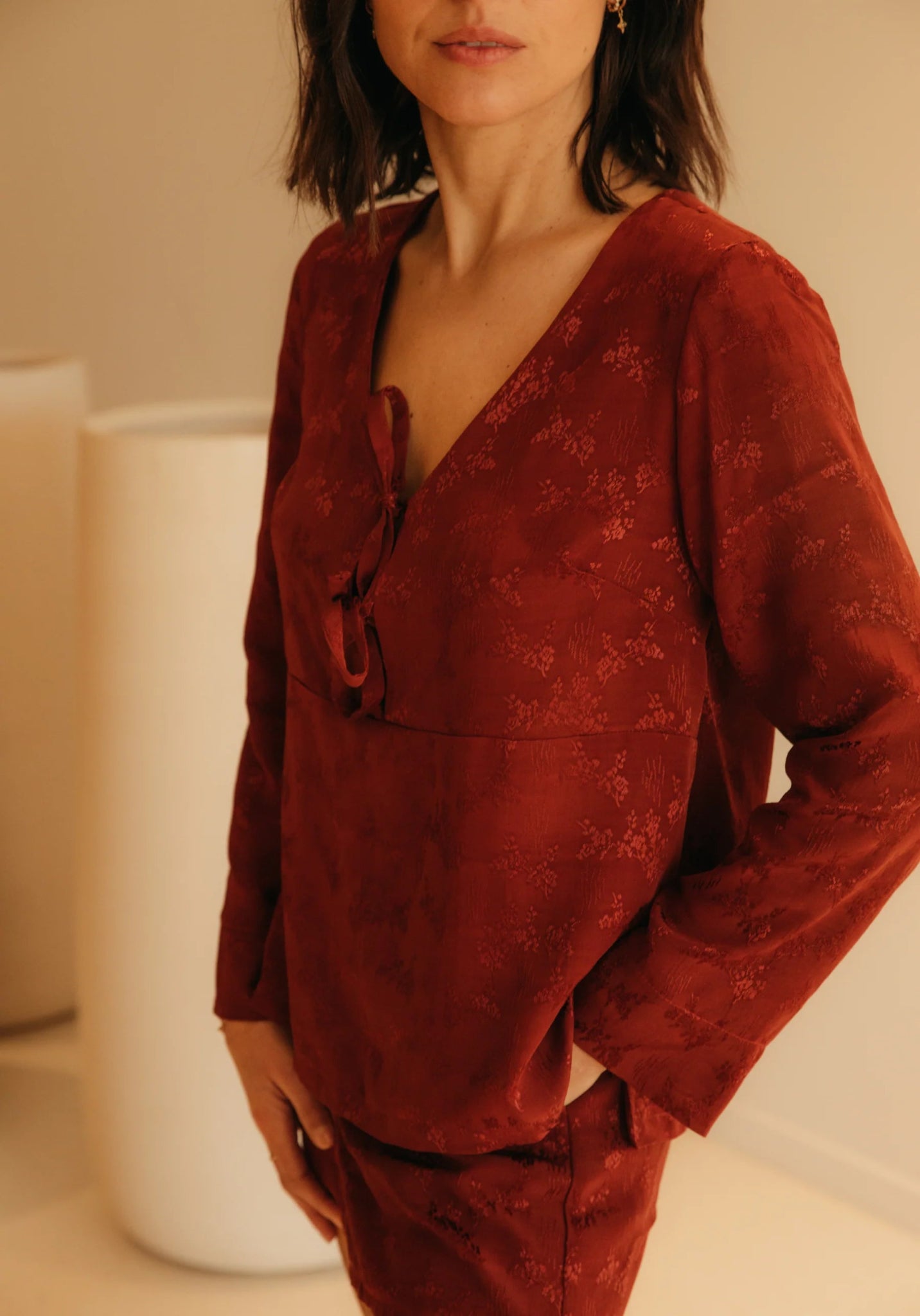 Soupir Pyjamas Paper Sewing Pattern - Maison Fauve - Simplifi Fabric