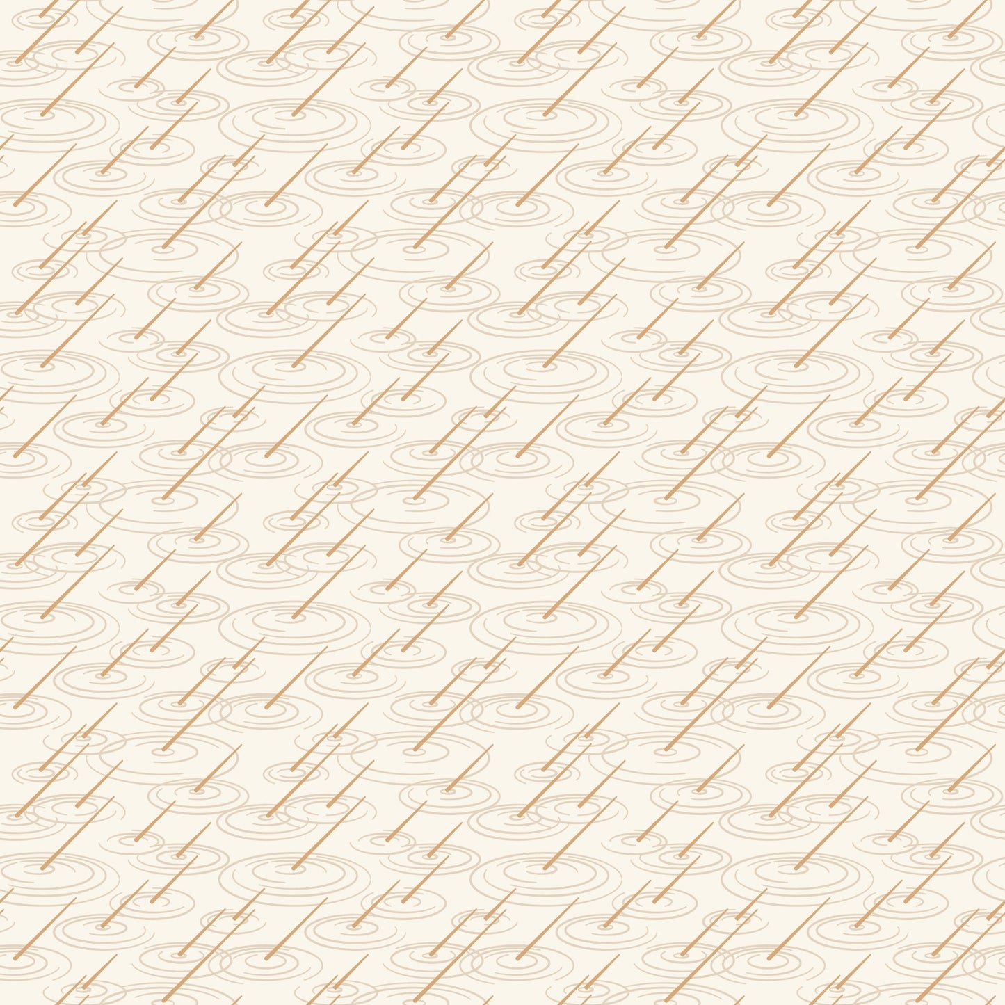 Splash Splash - Natural - Spring Showers - Ann Gardner - Cloud 9 Fabrics - Poplin - Simplifi Fabric