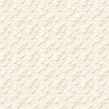 Splash Splash - Natural - Spring Showers - Ann Gardner - Cloud 9 Fabrics - Poplin - Simplifi Fabric