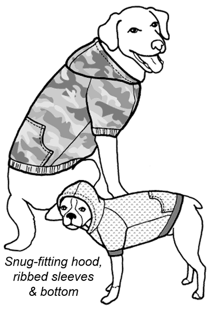 Spot’s Hoodie Dog Sweatshirt Pattern - 560 - The Green Pepper Patterns - Simplifi Fabric