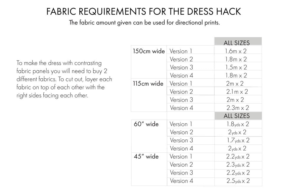 Springe Dress PDF Pattern - Sew Love Patterns - Simplifi Fabric